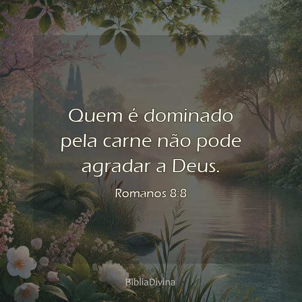 Romanos 8:8