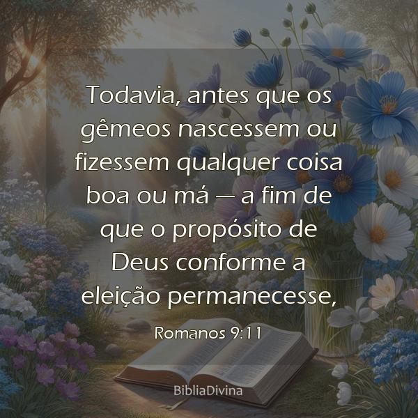 Romanos 9:11