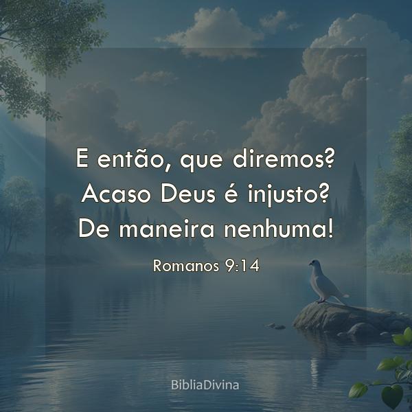 Romanos 9:14