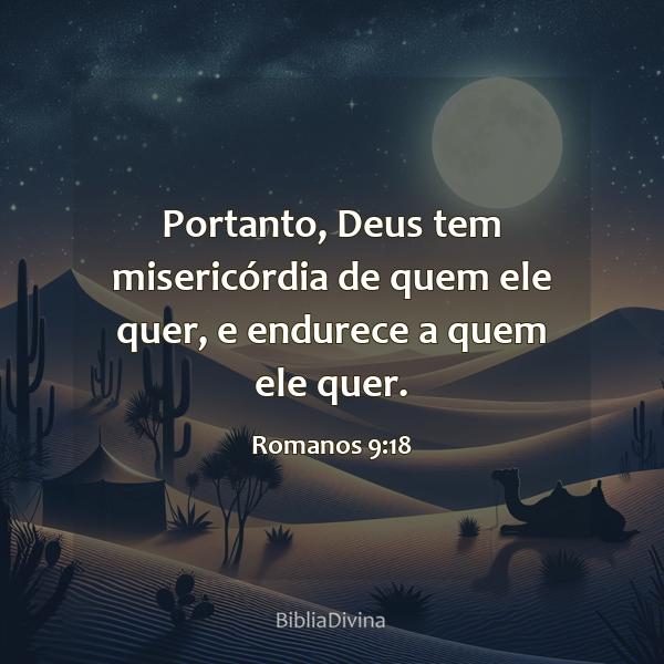 Romanos 9:18