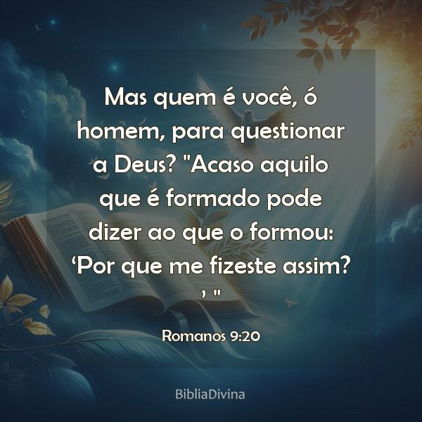 Romanos 9:20