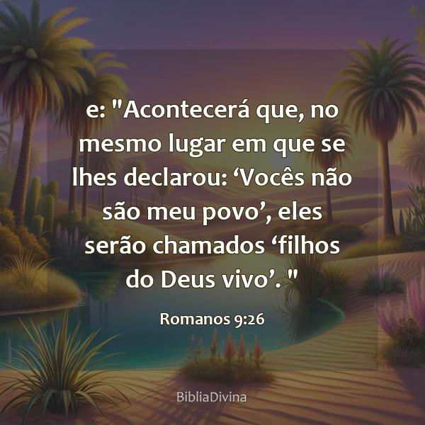 Romanos 9:26