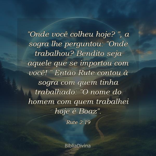 Rute 2:19