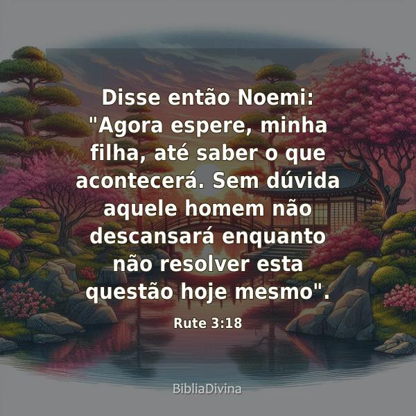 Rute 3:18