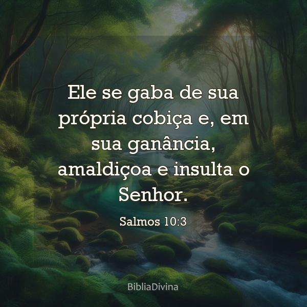 Salmos 10:3