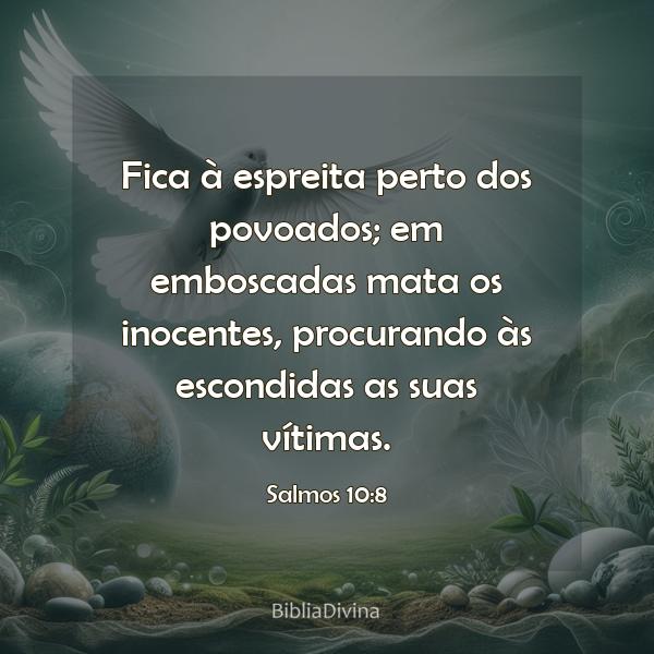 Salmos 10:8