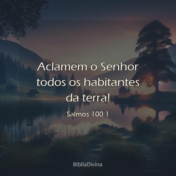 Salmos 100:1