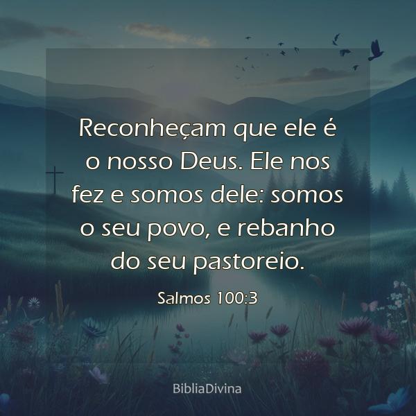 Salmos 100:3