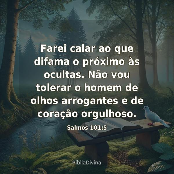 Salmos 101:5