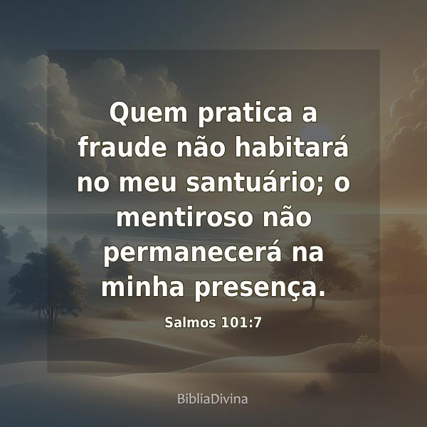 Salmos 101:7