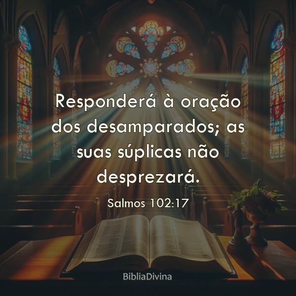 Salmos 102:17