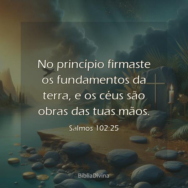 Salmos 102:25