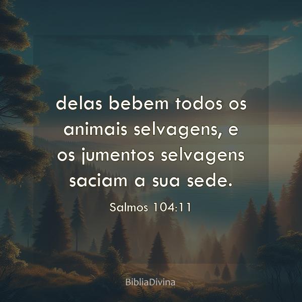 Salmos 104:11