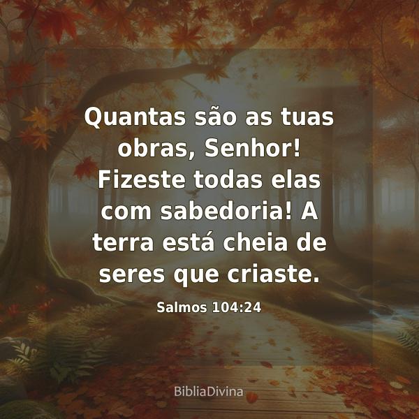 Salmos 104:24