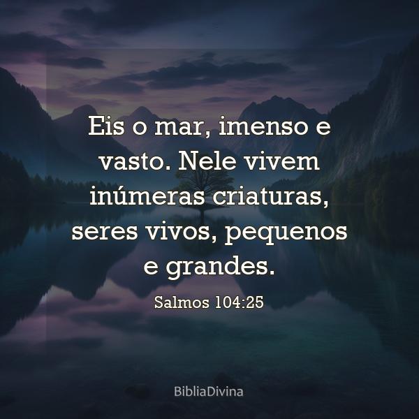 Salmos 104:25