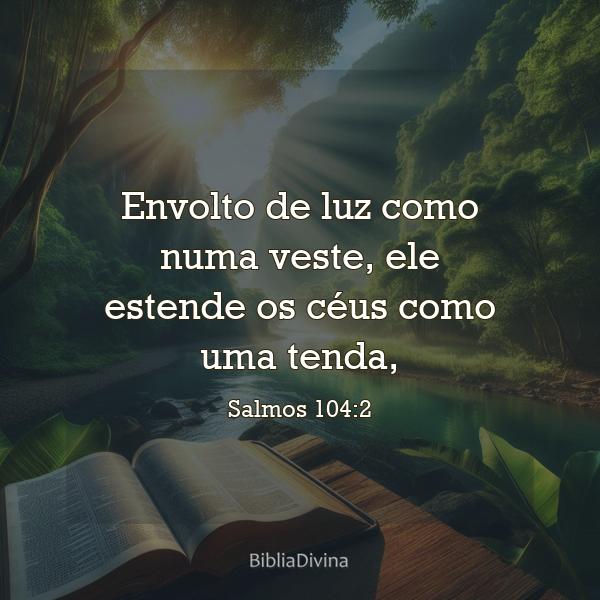 Salmos 104:2