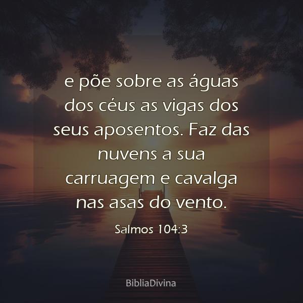 Salmos 104:3