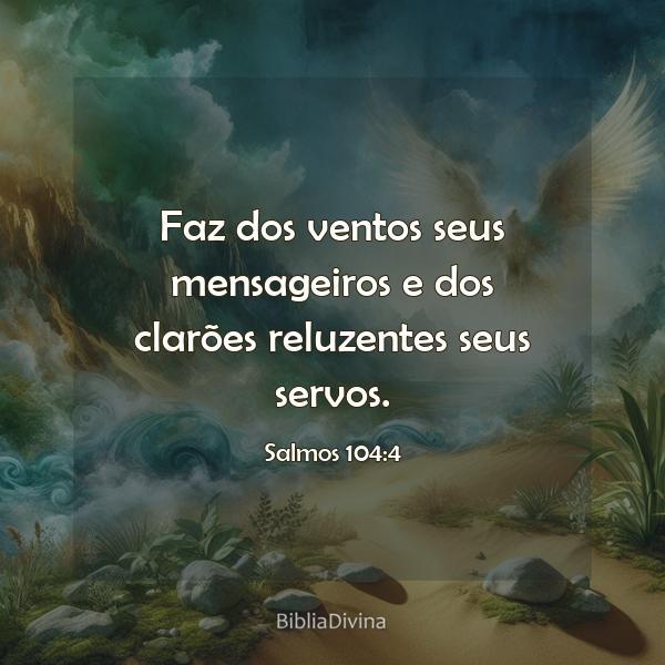 Salmos 104:4