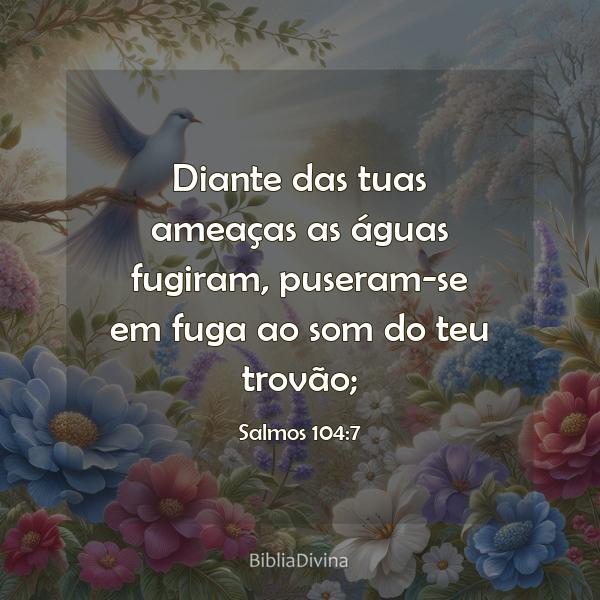 Salmos 104:7