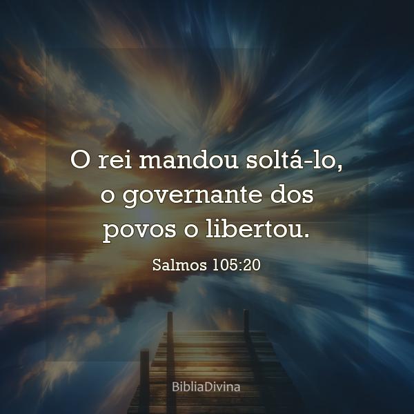 Salmos 105:20