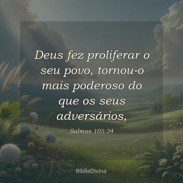 Salmos 105:24