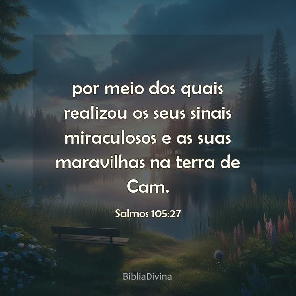 Salmos 105:27