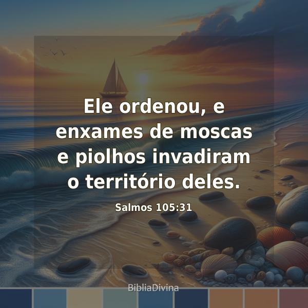 Salmos 105:31