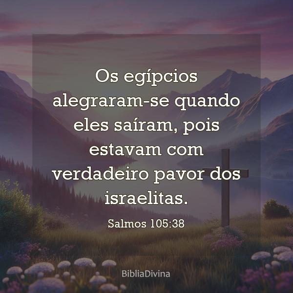 Salmos 105:38