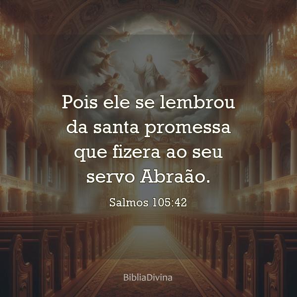 Salmos 105:42