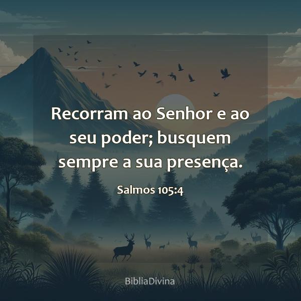 Salmos 105:4