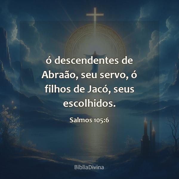 Salmos 105:6