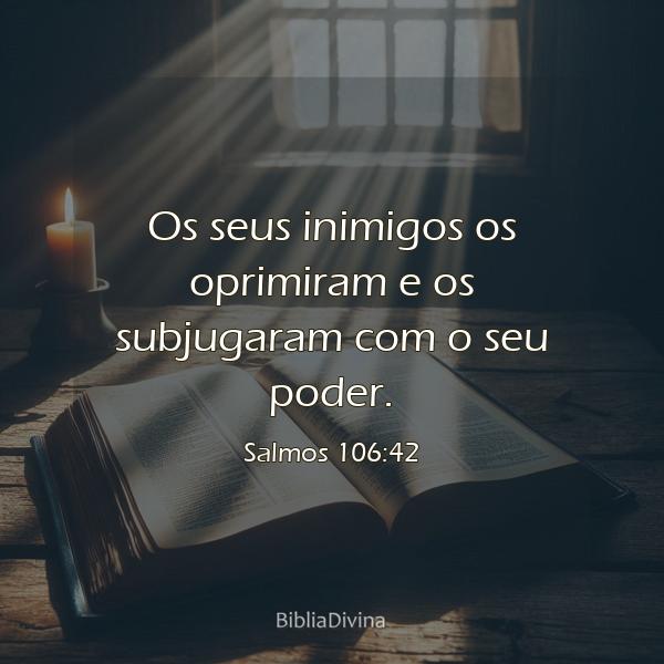 Salmos 106:42