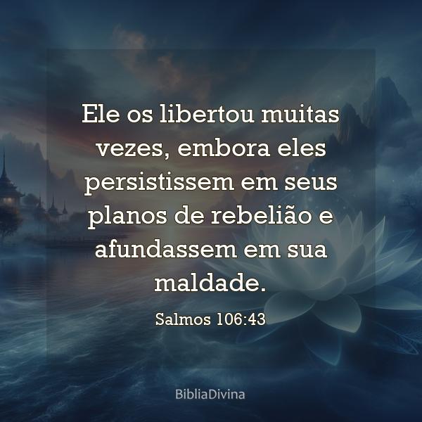 Salmos 106:43