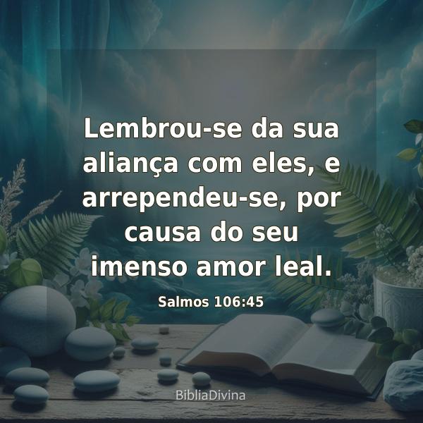 Salmos 106:45