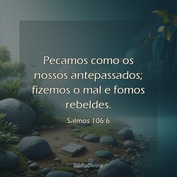 Salmos 106:6