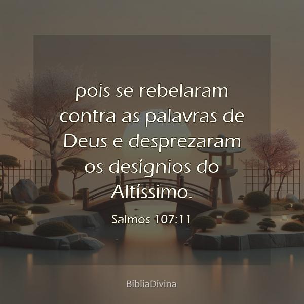 Salmos 107:11