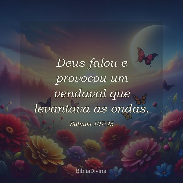 Salmos 107:25