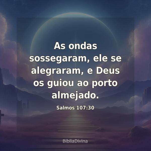 Salmos 107:30