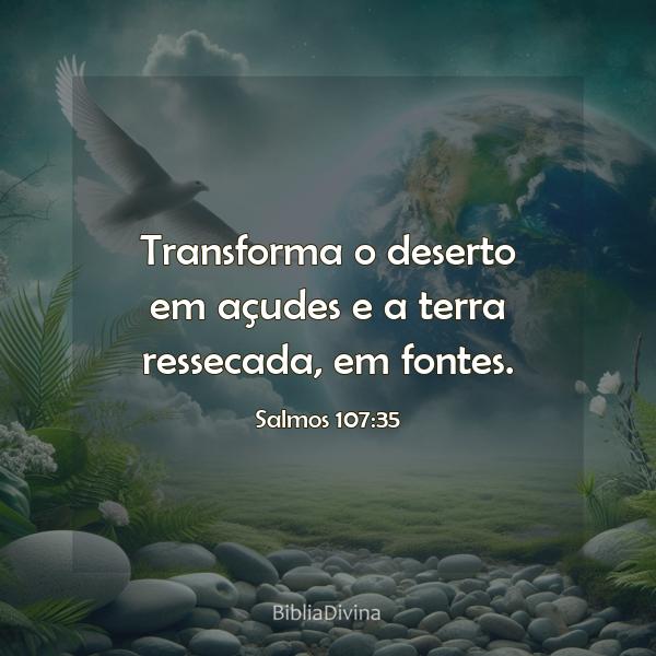 Salmos 107:35