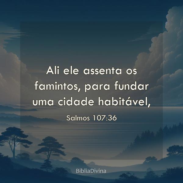 Salmos 107:36