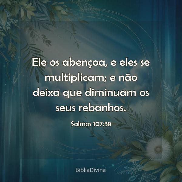 Salmos 107:38