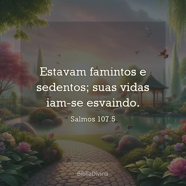 Salmos 107:5