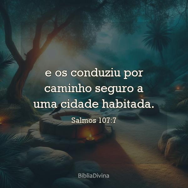 Salmos 107:7