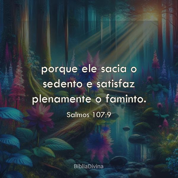 Salmos 107:9