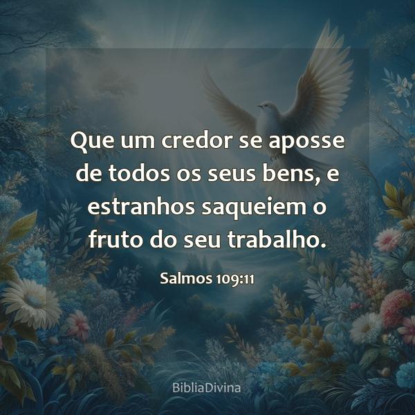 Salmos 109:11