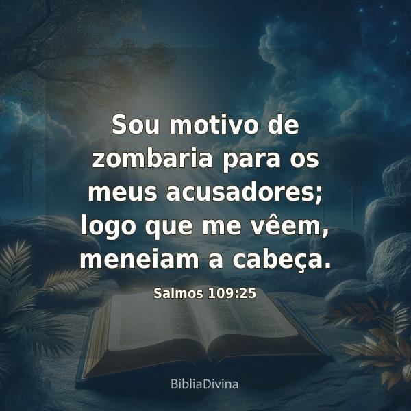 Salmos 109:25