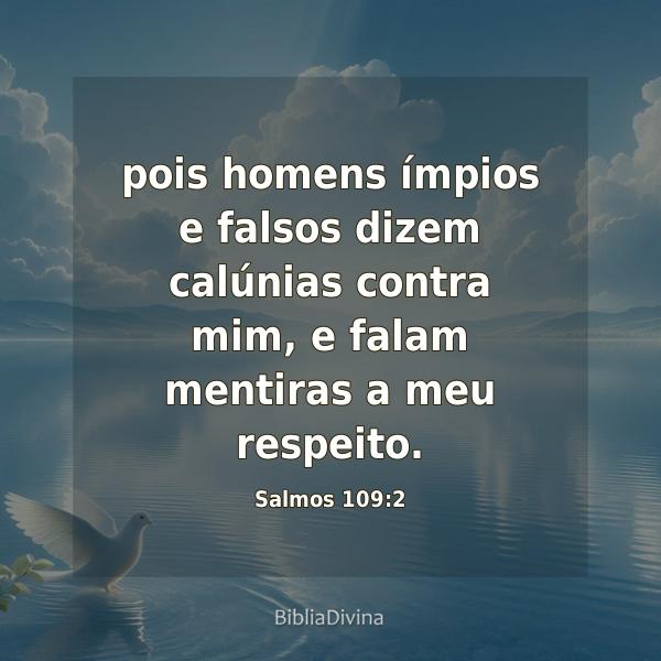 Salmos 109:2