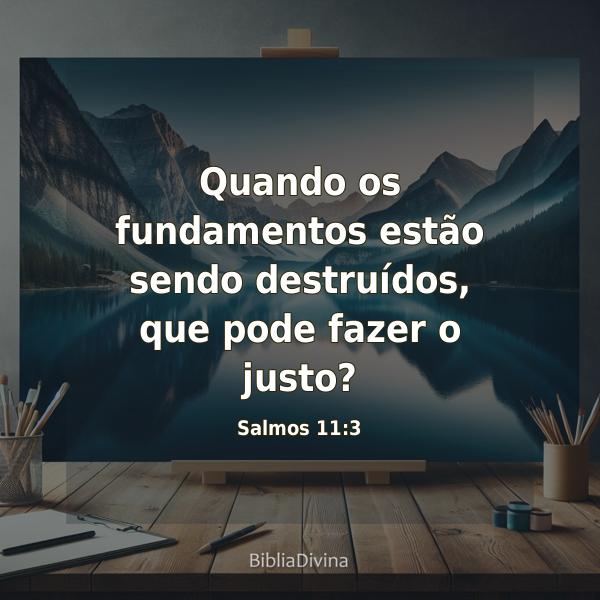 Salmos 11:3