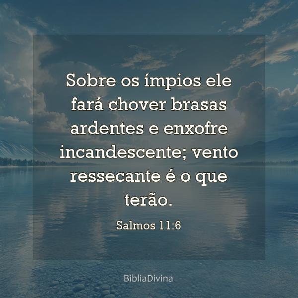 Salmos 11:6