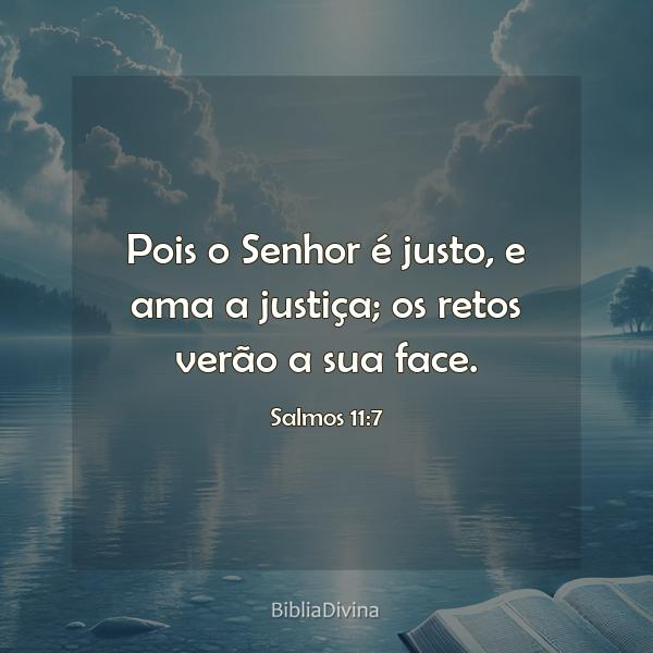 Salmos 11:7